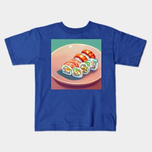 Kawaii Anime Sushi Kids T-Shirt